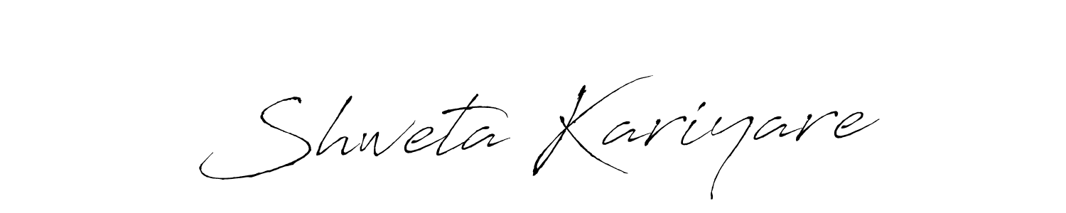 Use a signature maker to create a handwritten signature online. With this signature software, you can design (Antro_Vectra) your own signature for name Shweta Kariyare. Shweta Kariyare signature style 6 images and pictures png