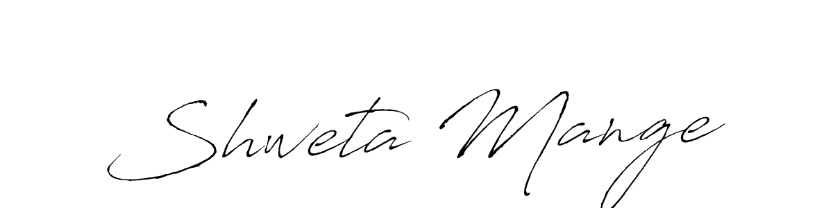 Make a beautiful signature design for name Shweta Mange. Use this online signature maker to create a handwritten signature for free. Shweta Mange signature style 6 images and pictures png