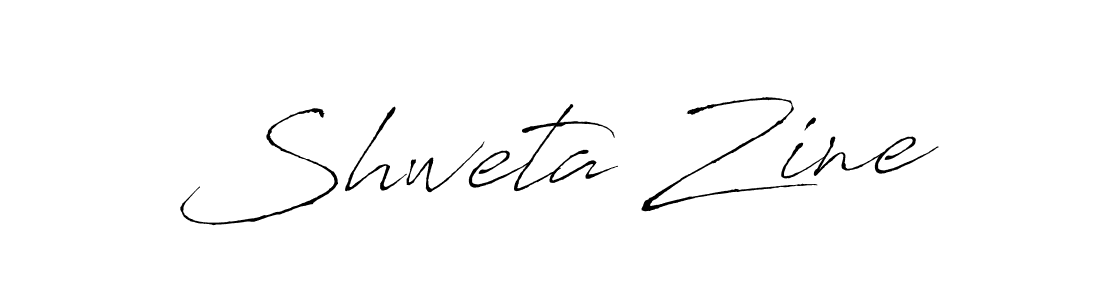How to make Shweta Zine signature? Antro_Vectra is a professional autograph style. Create handwritten signature for Shweta Zine name. Shweta Zine signature style 6 images and pictures png