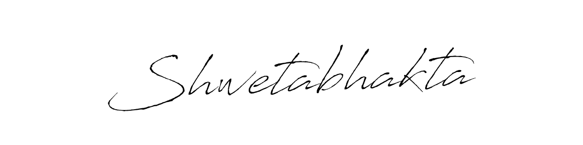 Shwetabhakta stylish signature style. Best Handwritten Sign (Antro_Vectra) for my name. Handwritten Signature Collection Ideas for my name Shwetabhakta. Shwetabhakta signature style 6 images and pictures png