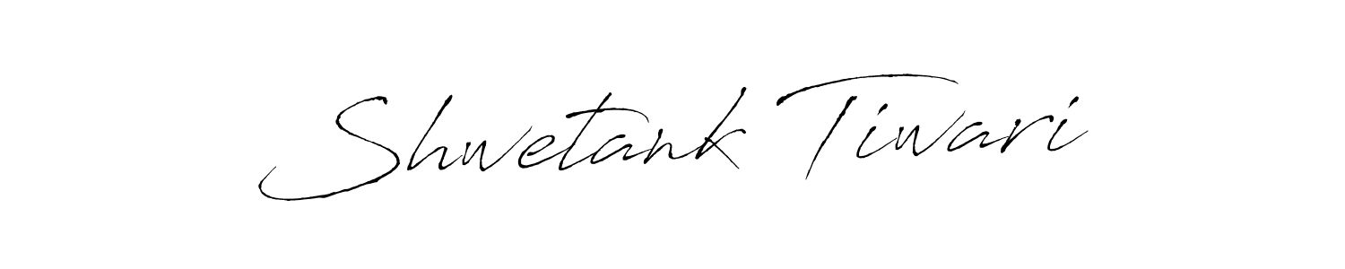 Make a beautiful signature design for name Shwetank Tiwari. With this signature (Antro_Vectra) style, you can create a handwritten signature for free. Shwetank Tiwari signature style 6 images and pictures png