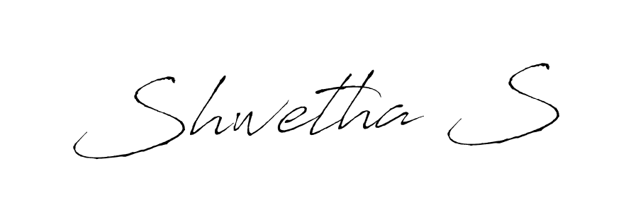 Also You can easily find your signature by using the search form. We will create Shwetha S name handwritten signature images for you free of cost using Antro_Vectra sign style. Shwetha S signature style 6 images and pictures png