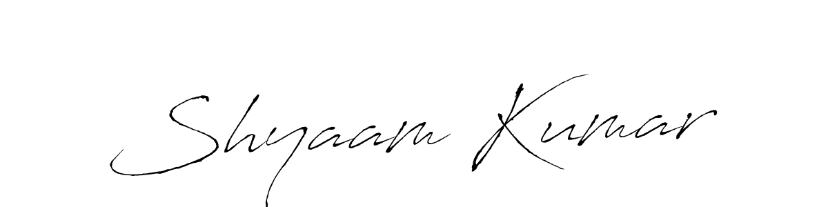 Make a beautiful signature design for name Shyaam Kumar. Use this online signature maker to create a handwritten signature for free. Shyaam Kumar signature style 6 images and pictures png