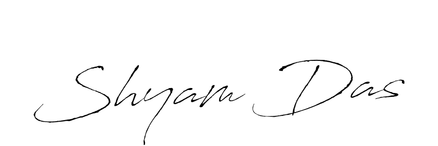 Shyam Das stylish signature style. Best Handwritten Sign (Antro_Vectra) for my name. Handwritten Signature Collection Ideas for my name Shyam Das. Shyam Das signature style 6 images and pictures png