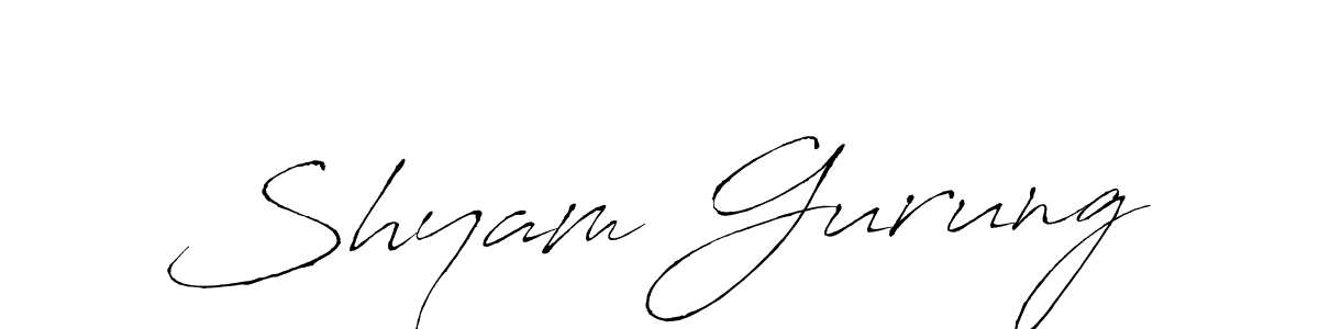 You can use this online signature creator to create a handwritten signature for the name Shyam Gurung. This is the best online autograph maker. Shyam Gurung signature style 6 images and pictures png