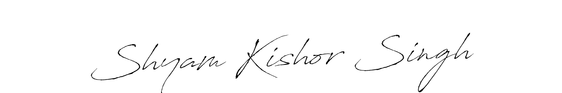 This is the best signature style for the Shyam Kishor Singh name. Also you like these signature font (Antro_Vectra). Mix name signature. Shyam Kishor Singh signature style 6 images and pictures png