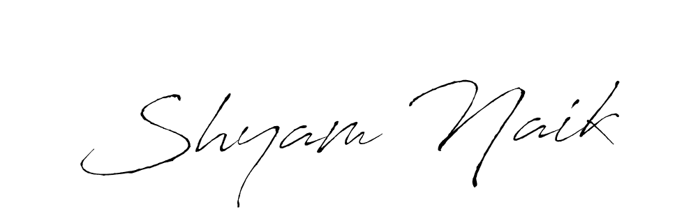 You should practise on your own different ways (Antro_Vectra) to write your name (Shyam Naik) in signature. don't let someone else do it for you. Shyam Naik signature style 6 images and pictures png