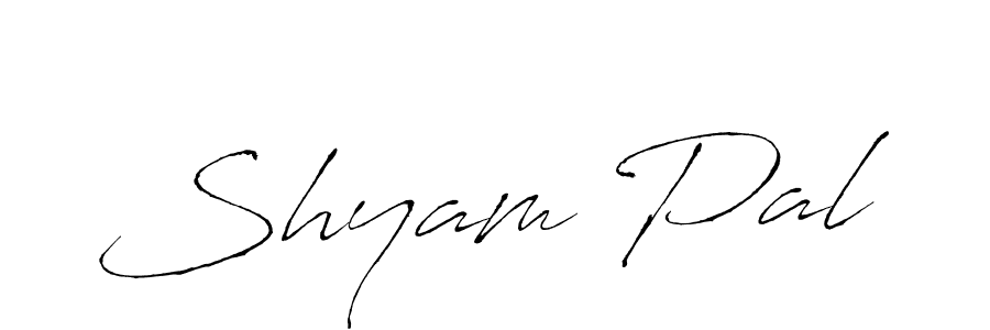 Design your own signature with our free online signature maker. With this signature software, you can create a handwritten (Antro_Vectra) signature for name Shyam Pal. Shyam Pal signature style 6 images and pictures png