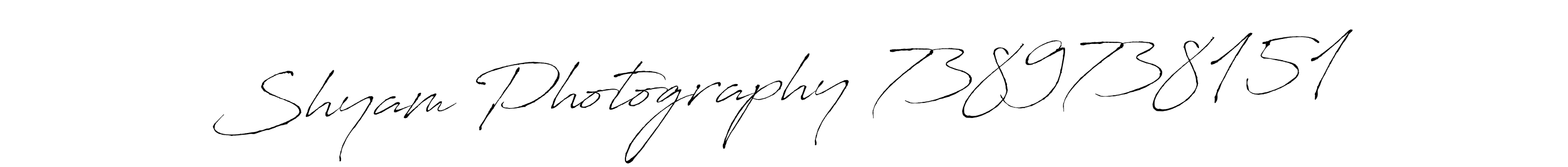 Similarly Antro_Vectra is the best handwritten signature design. Signature creator online .You can use it as an online autograph creator for name Shyam Photography 7389738151. Shyam Photography 7389738151 signature style 6 images and pictures png