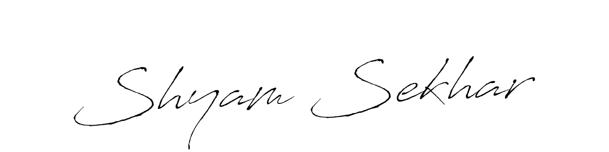 How to make Shyam Sekhar signature? Antro_Vectra is a professional autograph style. Create handwritten signature for Shyam Sekhar name. Shyam Sekhar signature style 6 images and pictures png