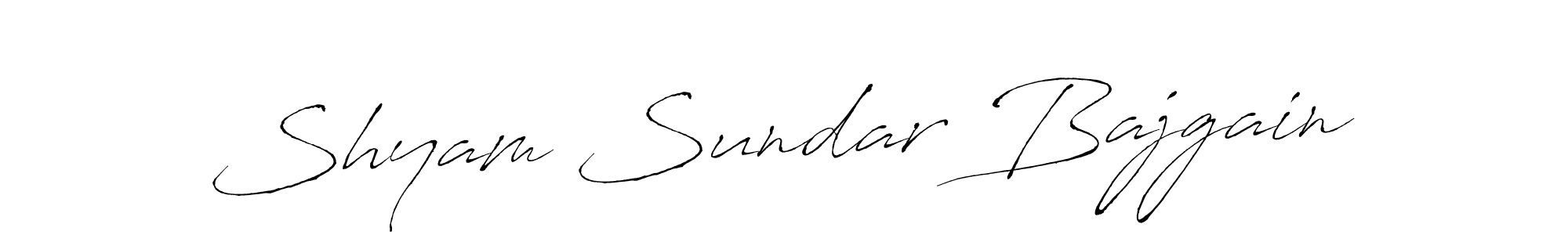 Use a signature maker to create a handwritten signature online. With this signature software, you can design (Antro_Vectra) your own signature for name Shyam Sundar Bajgain. Shyam Sundar Bajgain signature style 6 images and pictures png