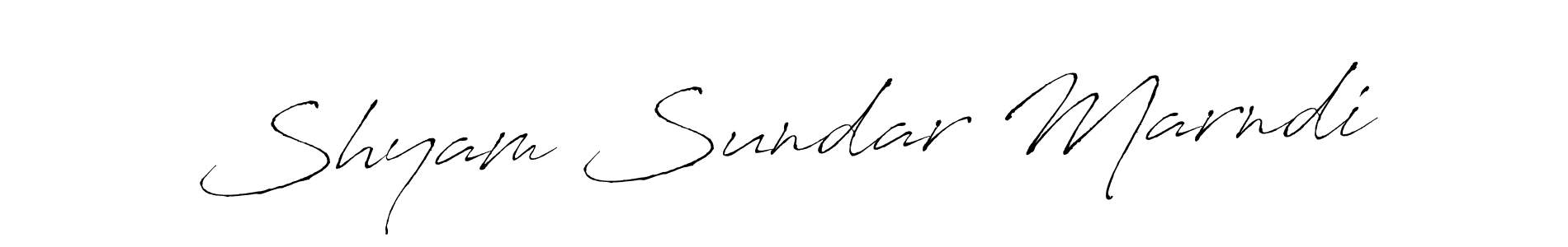Similarly Antro_Vectra is the best handwritten signature design. Signature creator online .You can use it as an online autograph creator for name Shyam Sundar Marndi. Shyam Sundar Marndi signature style 6 images and pictures png
