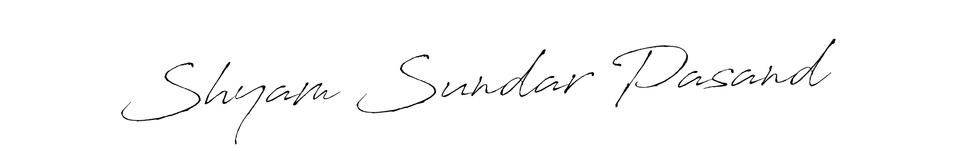 It looks lik you need a new signature style for name Shyam Sundar Pasand. Design unique handwritten (Antro_Vectra) signature with our free signature maker in just a few clicks. Shyam Sundar Pasand signature style 6 images and pictures png