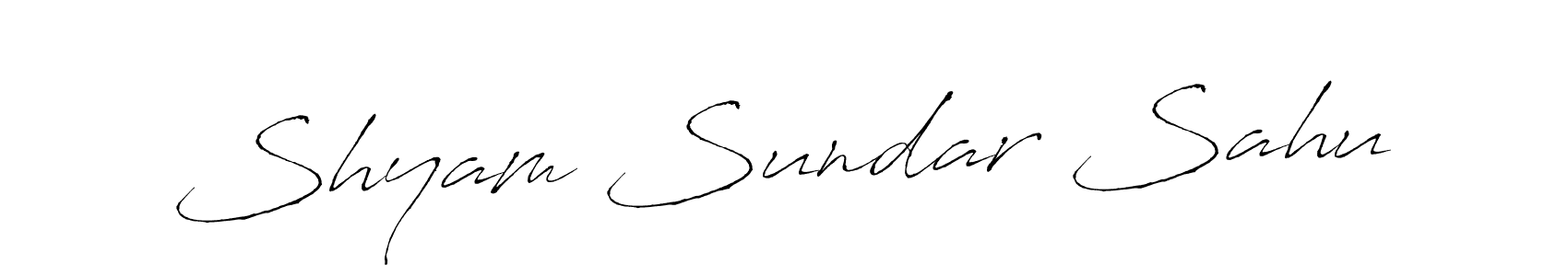 Make a beautiful signature design for name Shyam Sundar Sahu. Use this online signature maker to create a handwritten signature for free. Shyam Sundar Sahu signature style 6 images and pictures png