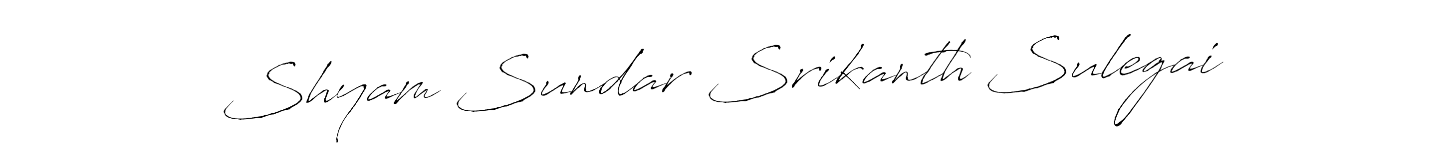 Also You can easily find your signature by using the search form. We will create Shyam Sundar Srikanth Sulegai name handwritten signature images for you free of cost using Antro_Vectra sign style. Shyam Sundar Srikanth Sulegai signature style 6 images and pictures png