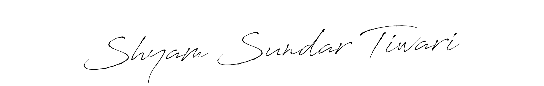 You should practise on your own different ways (Antro_Vectra) to write your name (Shyam Sundar Tiwari) in signature. don't let someone else do it for you. Shyam Sundar Tiwari signature style 6 images and pictures png