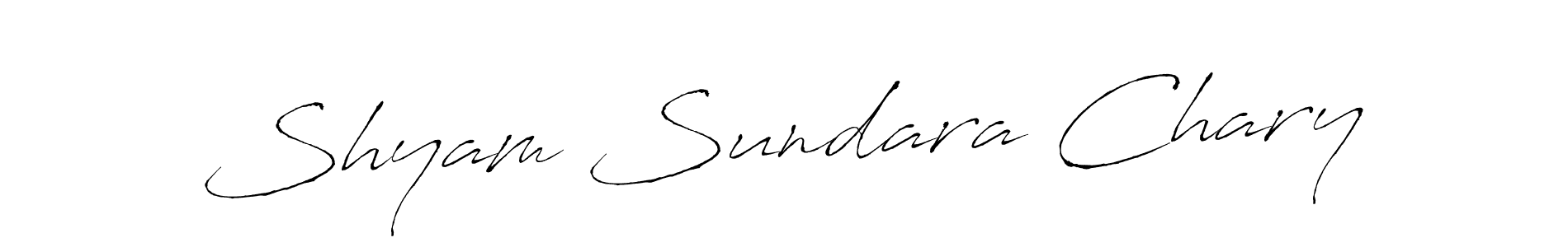 Also we have Shyam Sundara Chary name is the best signature style. Create professional handwritten signature collection using Antro_Vectra autograph style. Shyam Sundara Chary signature style 6 images and pictures png