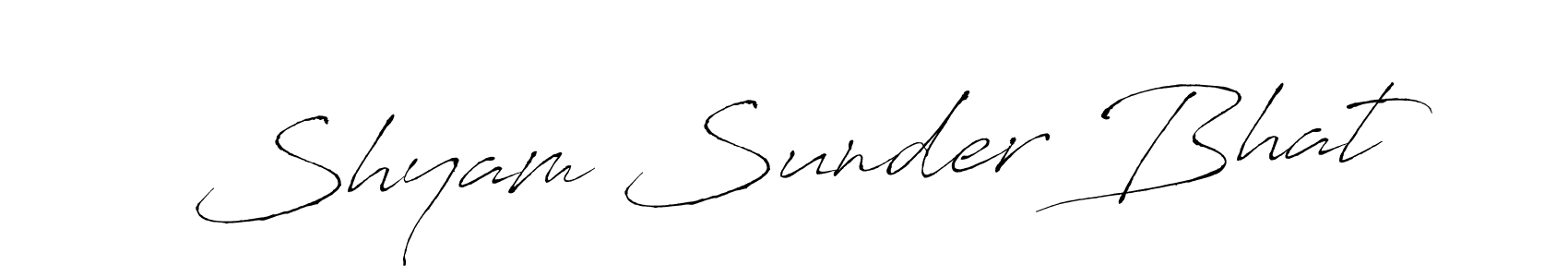 How to Draw Shyam Sunder Bhat signature style? Antro_Vectra is a latest design signature styles for name Shyam Sunder Bhat. Shyam Sunder Bhat signature style 6 images and pictures png