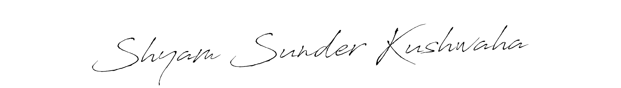 You can use this online signature creator to create a handwritten signature for the name Shyam Sunder Kushwaha. This is the best online autograph maker. Shyam Sunder Kushwaha signature style 6 images and pictures png