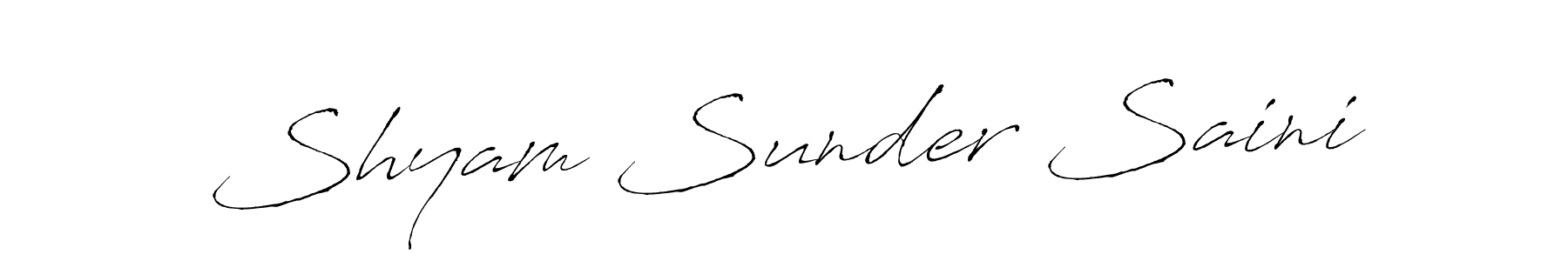 Once you've used our free online signature maker to create your best signature Antro_Vectra style, it's time to enjoy all of the benefits that Shyam Sunder Saini name signing documents. Shyam Sunder Saini signature style 6 images and pictures png