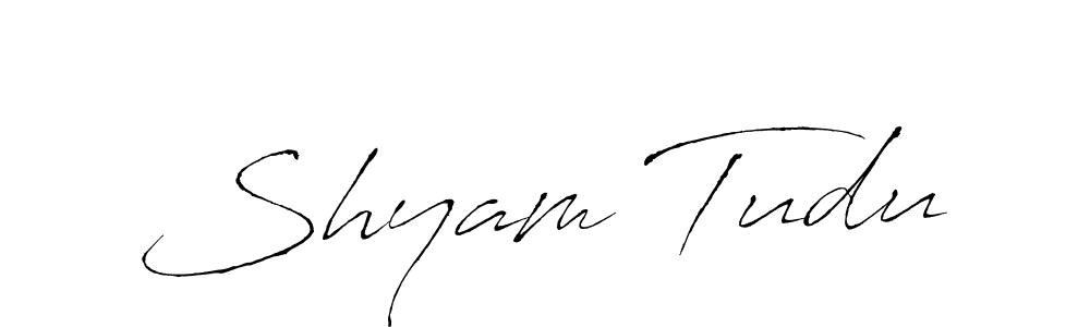 Make a beautiful signature design for name Shyam Tudu. Use this online signature maker to create a handwritten signature for free. Shyam Tudu signature style 6 images and pictures png