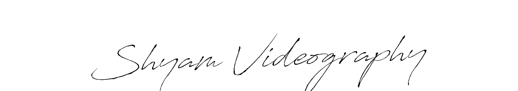 Once you've used our free online signature maker to create your best signature Antro_Vectra style, it's time to enjoy all of the benefits that Shyam Videography name signing documents. Shyam Videography signature style 6 images and pictures png