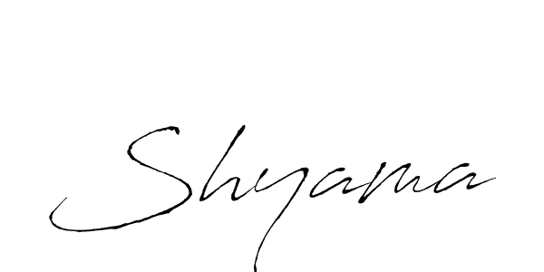 How to make Shyama signature? Antro_Vectra is a professional autograph style. Create handwritten signature for Shyama name. Shyama signature style 6 images and pictures png