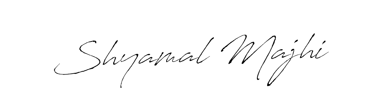The best way (Antro_Vectra) to make a short signature is to pick only two or three words in your name. The name Shyamal Majhi include a total of six letters. For converting this name. Shyamal Majhi signature style 6 images and pictures png