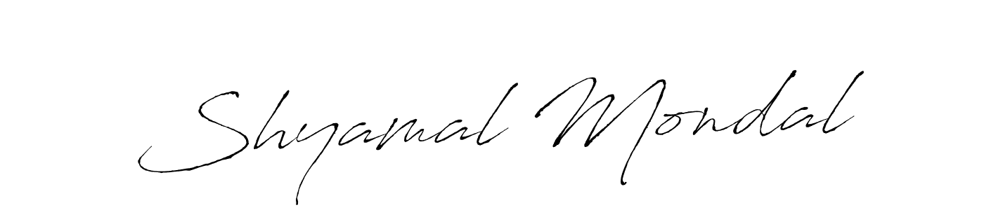 Make a beautiful signature design for name Shyamal Mondal. Use this online signature maker to create a handwritten signature for free. Shyamal Mondal signature style 6 images and pictures png