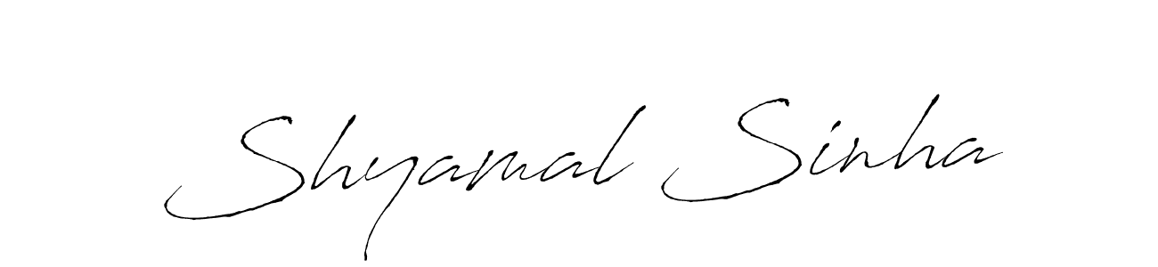 How to make Shyamal Sinha signature? Antro_Vectra is a professional autograph style. Create handwritten signature for Shyamal Sinha name. Shyamal Sinha signature style 6 images and pictures png