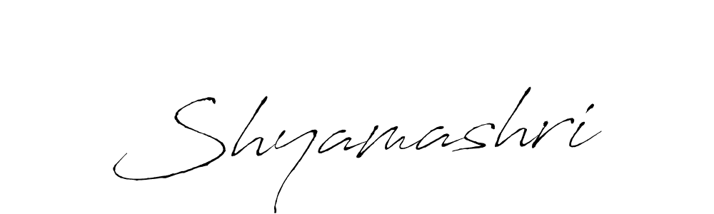 How to make Shyamashri name signature. Use Antro_Vectra style for creating short signs online. This is the latest handwritten sign. Shyamashri signature style 6 images and pictures png
