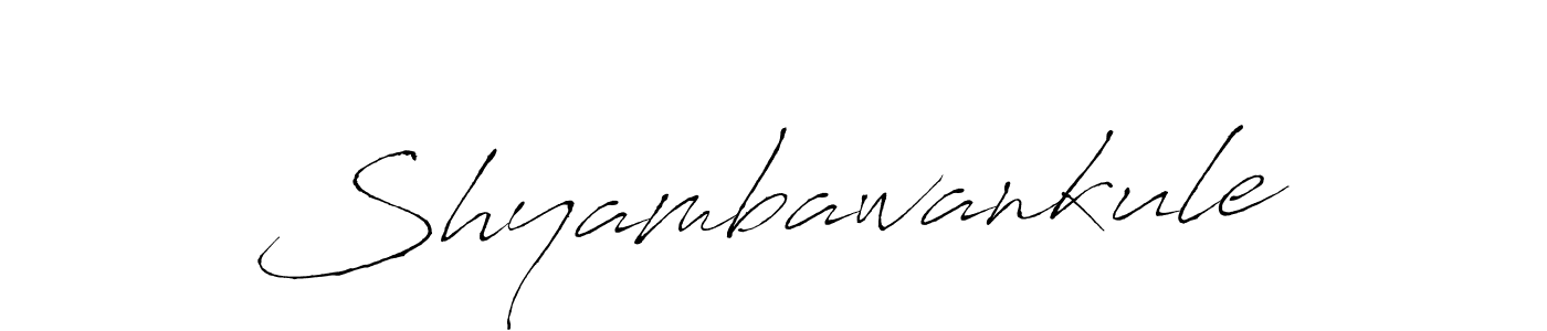 See photos of Shyambawankule official signature by Spectra . Check more albums & portfolios. Read reviews & check more about Antro_Vectra font. Shyambawankule signature style 6 images and pictures png