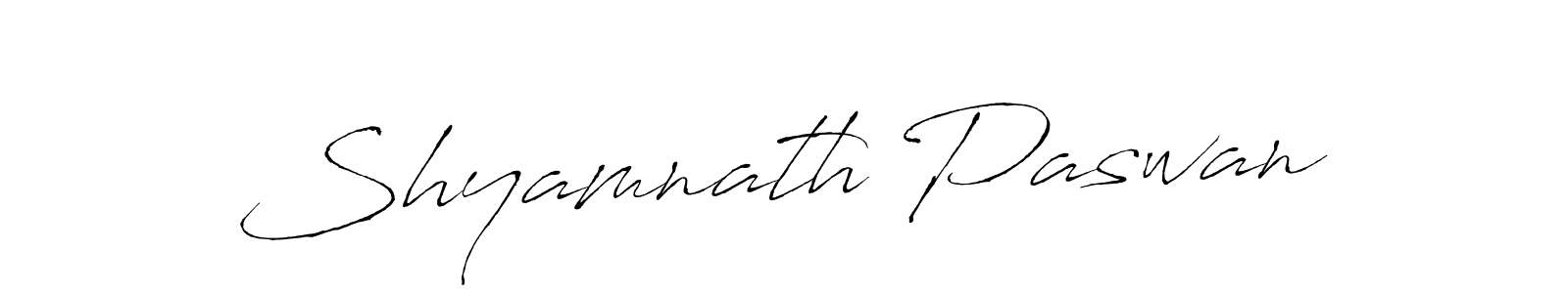 The best way (Antro_Vectra) to make a short signature is to pick only two or three words in your name. The name Shyamnath Paswan include a total of six letters. For converting this name. Shyamnath Paswan signature style 6 images and pictures png