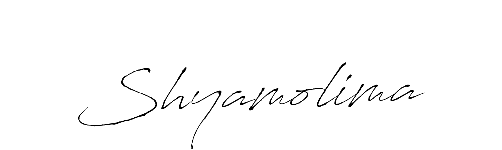 How to make Shyamolima name signature. Use Antro_Vectra style for creating short signs online. This is the latest handwritten sign. Shyamolima signature style 6 images and pictures png