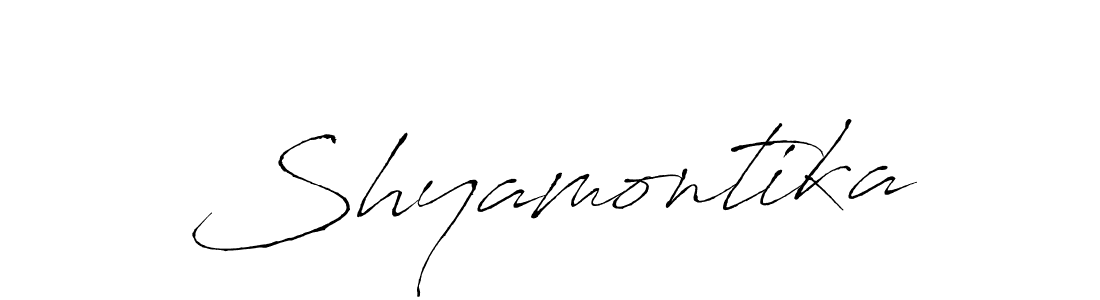Similarly Antro_Vectra is the best handwritten signature design. Signature creator online .You can use it as an online autograph creator for name Shyamontika. Shyamontika signature style 6 images and pictures png