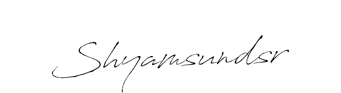 Make a beautiful signature design for name Shyamsundsr. Use this online signature maker to create a handwritten signature for free. Shyamsundsr signature style 6 images and pictures png