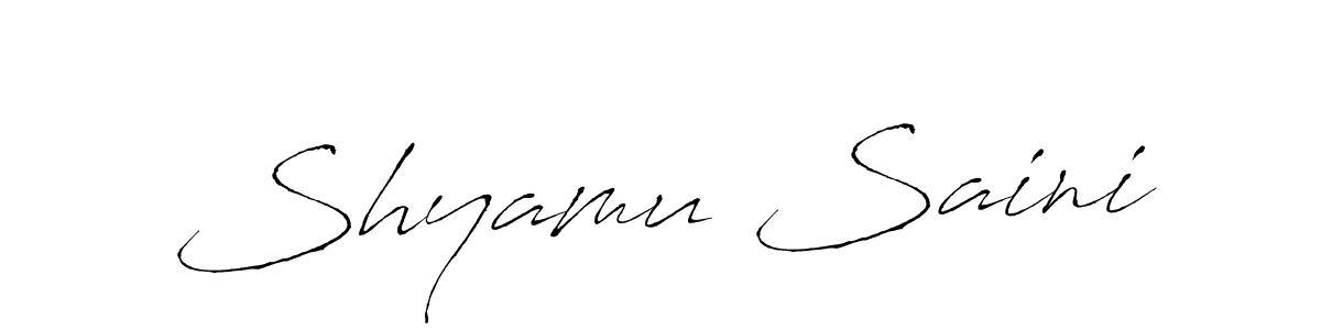 How to Draw Shyamu Saini signature style? Antro_Vectra is a latest design signature styles for name Shyamu Saini. Shyamu Saini signature style 6 images and pictures png