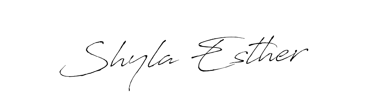 This is the best signature style for the Shyla Esther name. Also you like these signature font (Antro_Vectra). Mix name signature. Shyla Esther signature style 6 images and pictures png