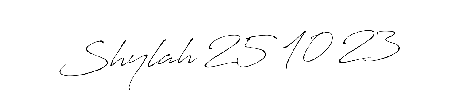 You should practise on your own different ways (Antro_Vectra) to write your name (Shylah 25 10 23) in signature. don't let someone else do it for you. Shylah 25 10 23 signature style 6 images and pictures png