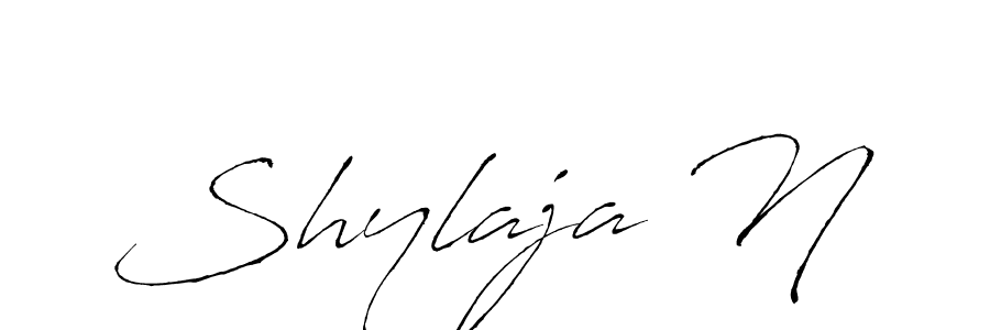 Shylaja N stylish signature style. Best Handwritten Sign (Antro_Vectra) for my name. Handwritten Signature Collection Ideas for my name Shylaja N. Shylaja N signature style 6 images and pictures png