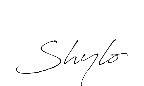 The best way (Antro_Vectra) to make a short signature is to pick only two or three words in your name. The name Shylo include a total of six letters. For converting this name. Shylo signature style 6 images and pictures png