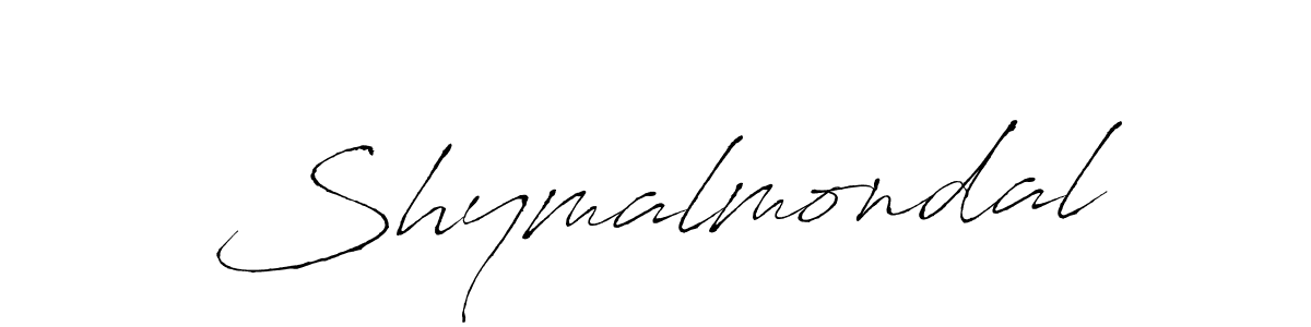 Also we have Shymalmondal name is the best signature style. Create professional handwritten signature collection using Antro_Vectra autograph style. Shymalmondal signature style 6 images and pictures png