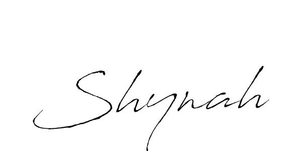 The best way (Antro_Vectra) to make a short signature is to pick only two or three words in your name. The name Shynah include a total of six letters. For converting this name. Shynah signature style 6 images and pictures png