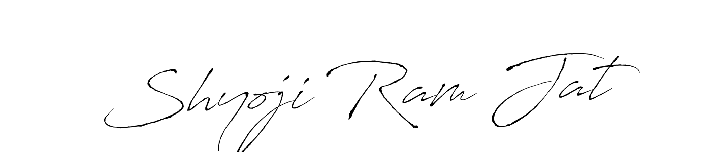 It looks lik you need a new signature style for name Shyoji Ram Jat. Design unique handwritten (Antro_Vectra) signature with our free signature maker in just a few clicks. Shyoji Ram Jat signature style 6 images and pictures png