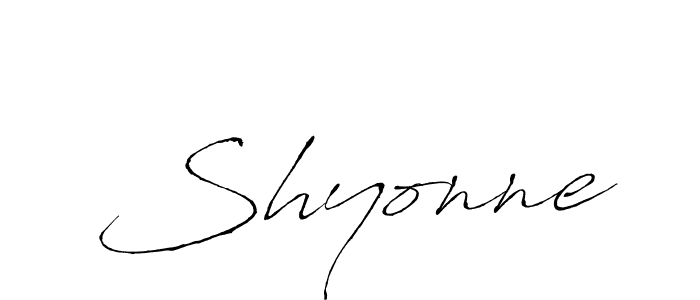 You should practise on your own different ways (Antro_Vectra) to write your name (Shyonne) in signature. don't let someone else do it for you. Shyonne signature style 6 images and pictures png