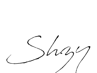 Also we have Shzy name is the best signature style. Create professional handwritten signature collection using Antro_Vectra autograph style. Shzy signature style 6 images and pictures png