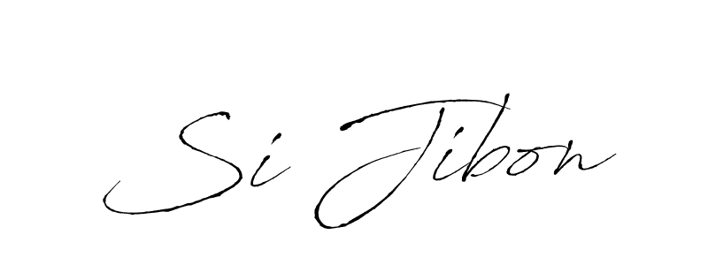 Similarly Antro_Vectra is the best handwritten signature design. Signature creator online .You can use it as an online autograph creator for name Si Jibon. Si Jibon signature style 6 images and pictures png