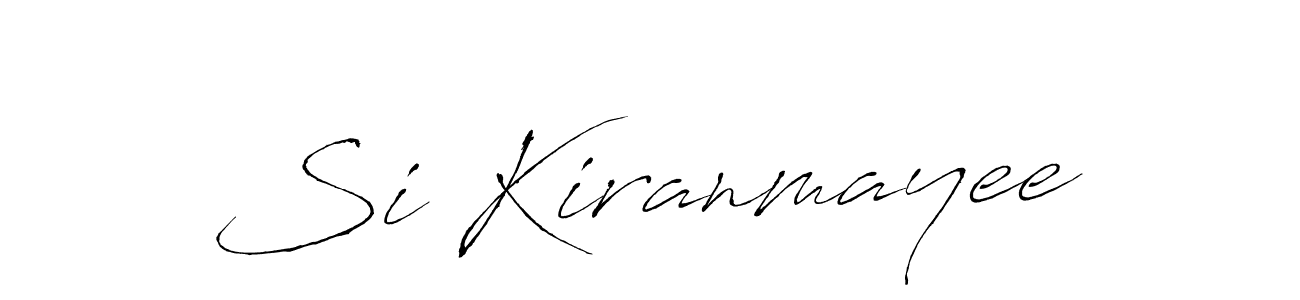 It looks lik you need a new signature style for name Si Kiranmayee. Design unique handwritten (Antro_Vectra) signature with our free signature maker in just a few clicks. Si Kiranmayee signature style 6 images and pictures png