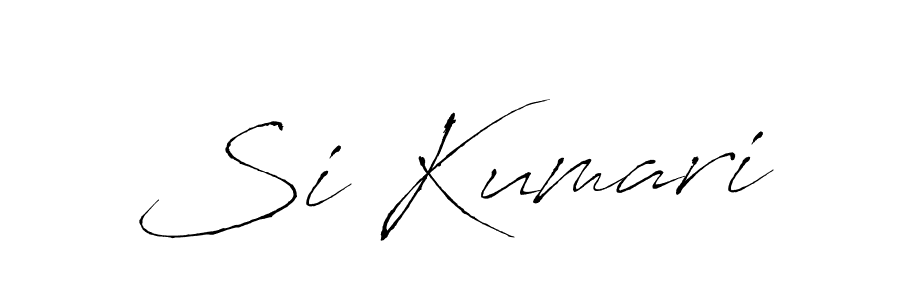 Once you've used our free online signature maker to create your best signature Antro_Vectra style, it's time to enjoy all of the benefits that Si Kumari name signing documents. Si Kumari signature style 6 images and pictures png