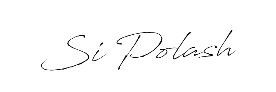 Also You can easily find your signature by using the search form. We will create Si Polash name handwritten signature images for you free of cost using Antro_Vectra sign style. Si Polash signature style 6 images and pictures png